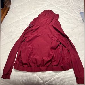 Zumiez maroon windbreaker